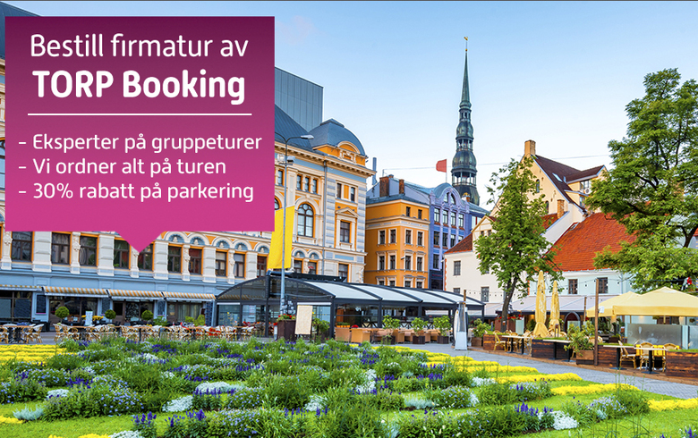 Bestill din firmatur av TORP Booking og la oss gjøre hele jobben. 