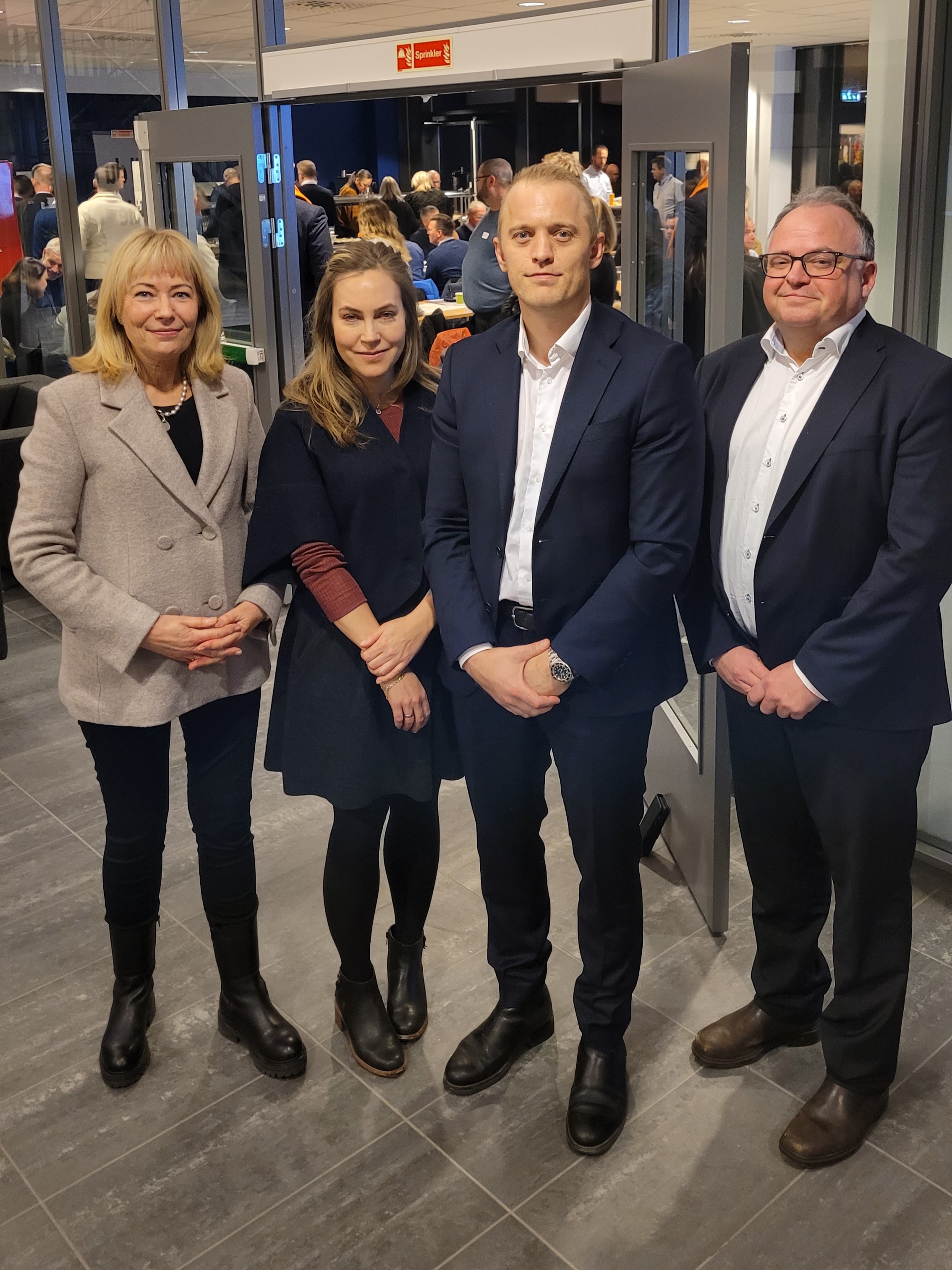 Mette Sannerholt Andersen, Caroline Jahre Viksand, Ruben Skifjell Hoffgaard, Terje Dahl Svendsen folk